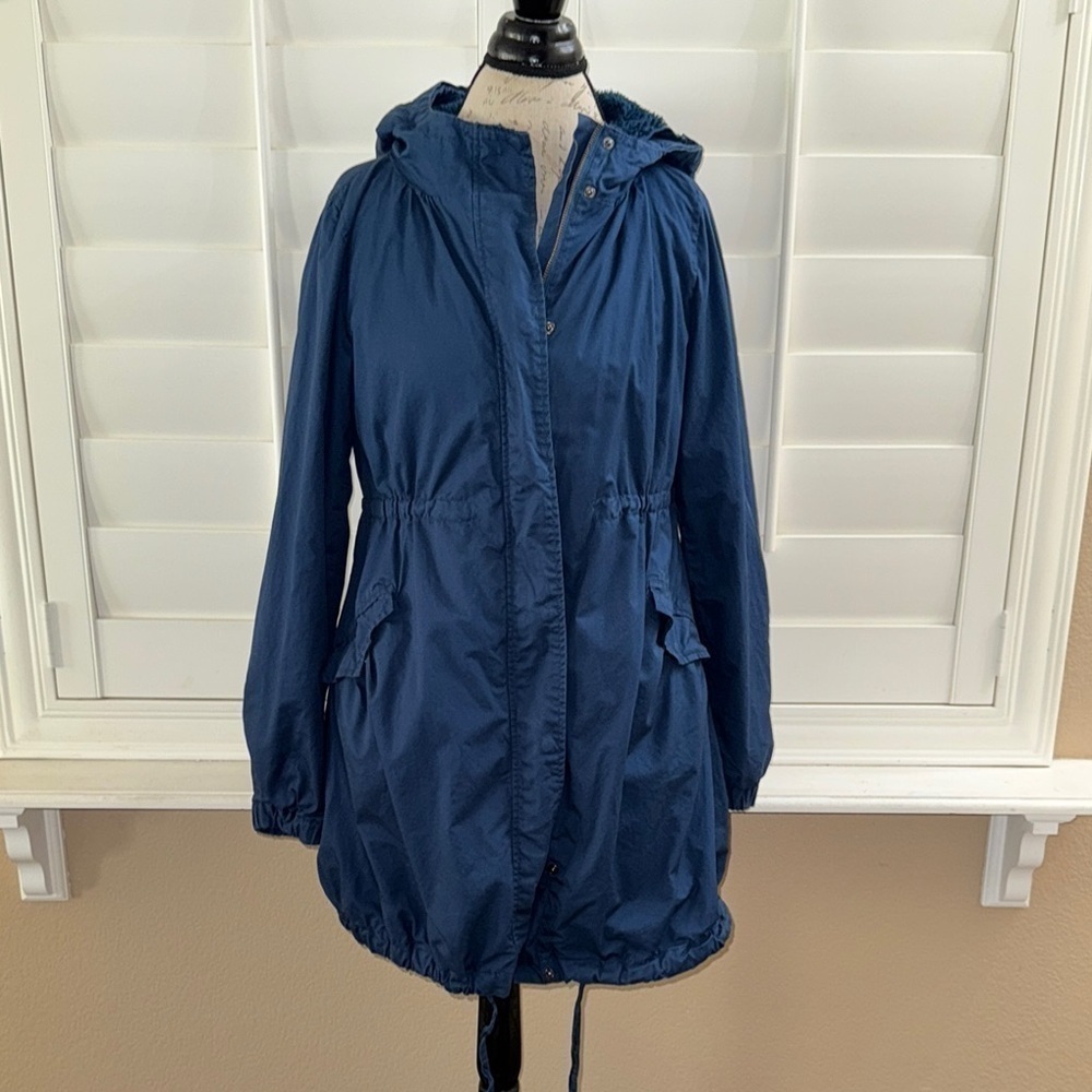 Garnet Hill Hooded Anorak Coat